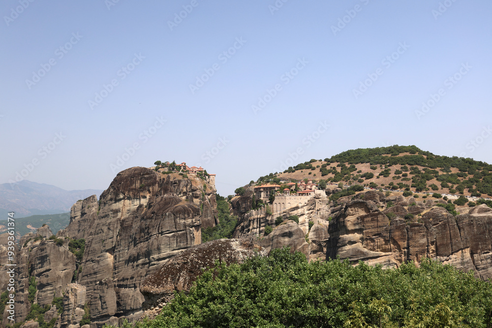 Landscape or the Rocks of Meteora, Greece.
Landscape or the Rocks of Meteora, Greece.