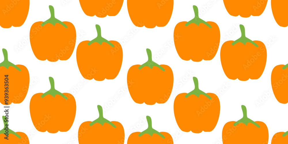 bell pepper pattern Background. flat illustration paprika background. seamless pattern bell pepper. paprika flat illustration background. bell pepper pattern Background. flat illustration paprika background. seamless pattern bell pepper. paprika flat illustration background.