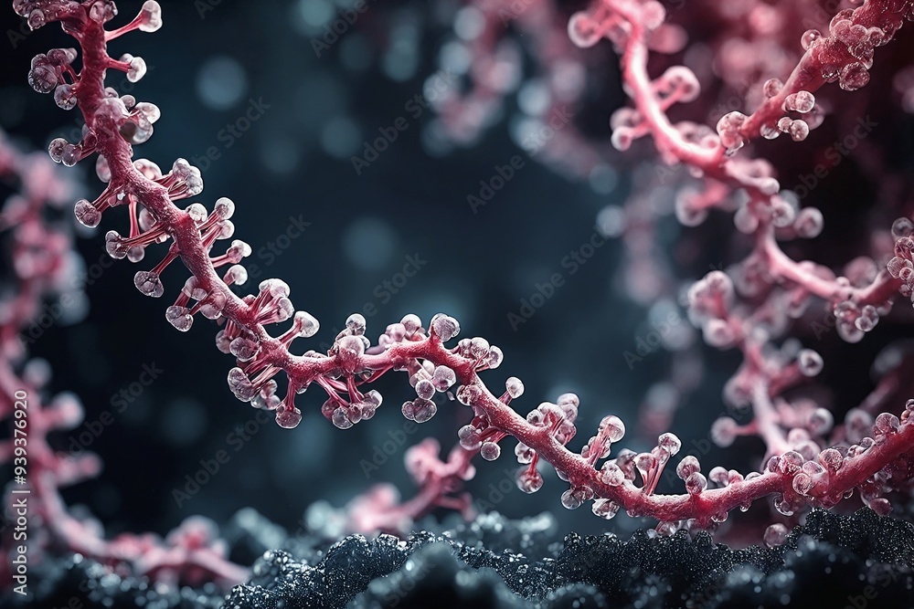 Microscopic View of Bacteria Microscopic View of Bacteria