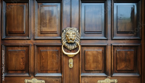 old wooden door