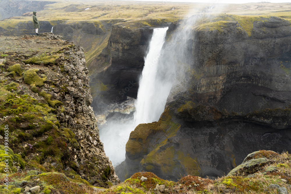 Haifoss - so stürmisch