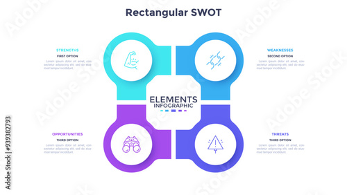 Modern Infographic Vector Template