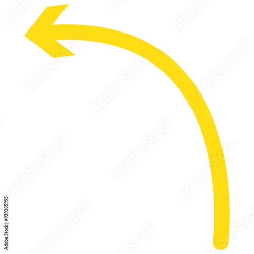 Arrow up icons. Set of curve rise increase arrows. Growth pictogram isolated. Vector illustration.