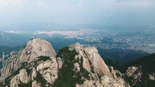 view from the top of the mountain