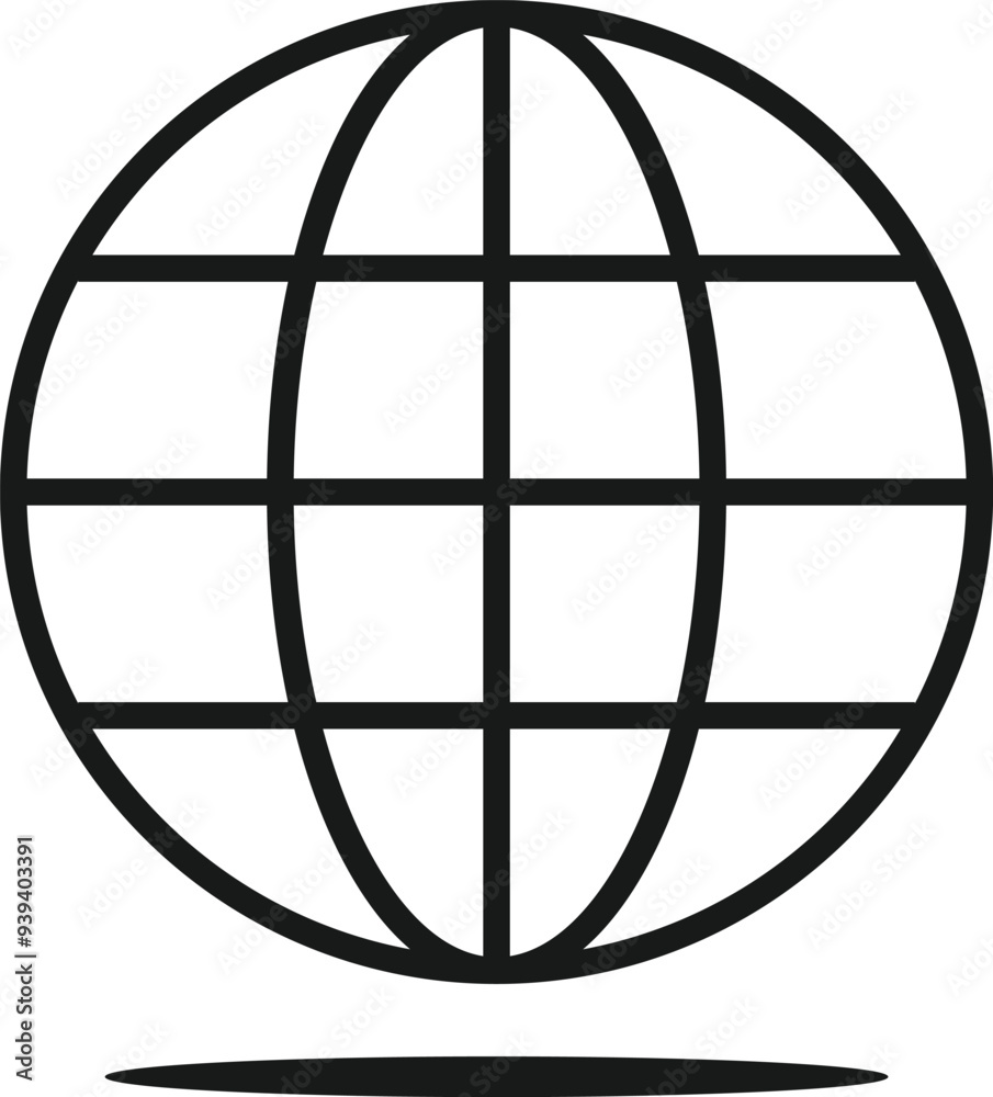 world icon, earth icon, globe icon vector world icon, earth icon, globe icon vector