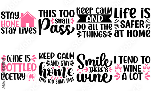 Minimalist These Are Dog Hand Lettering, Quotes Pack Vector Illustration for Flyer, Poster, Advertisement