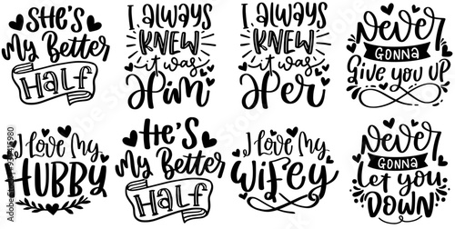 Minimalist Cousin Quotes, Trendy Retro Style Illustration Pack Vector Illustration for Stationery, Presentation, Advertisement