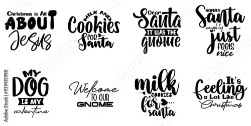 Modern Cinco De Mayo Calligraphic Lettering, Labels And Badges Bundle Vector Illustration for Banner, Label, Logo