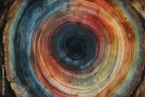 Rainbow Tree Rings