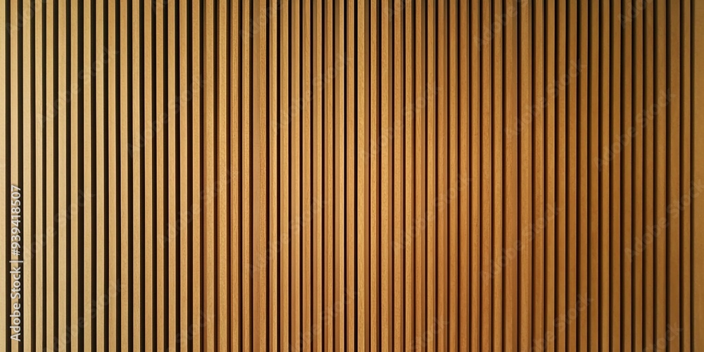 Close-up of vertical wooden slats, creating a textured background. Close-up of vertical wooden slats, creating a textured background.