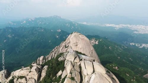 view from the top of mountain