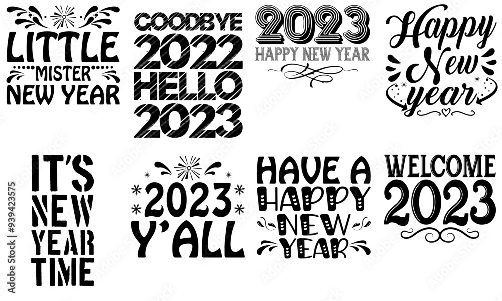 Obraz premium Cute Happy Valentines Day Labels And Badges, Quotes Collection Vector Illustration for Infographic, Flyer, Poster