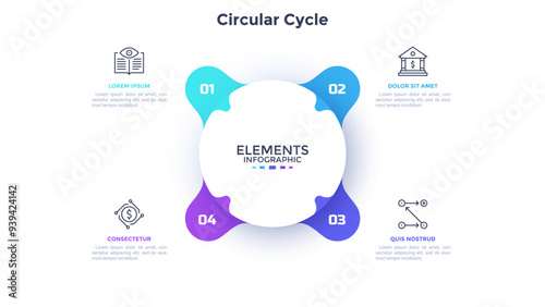 Modern Infographic Vector Template