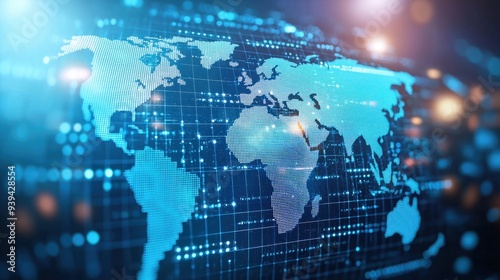 Global Telecommunication Network: Extensive Coverage, Strong Signals, Detailed Maps
