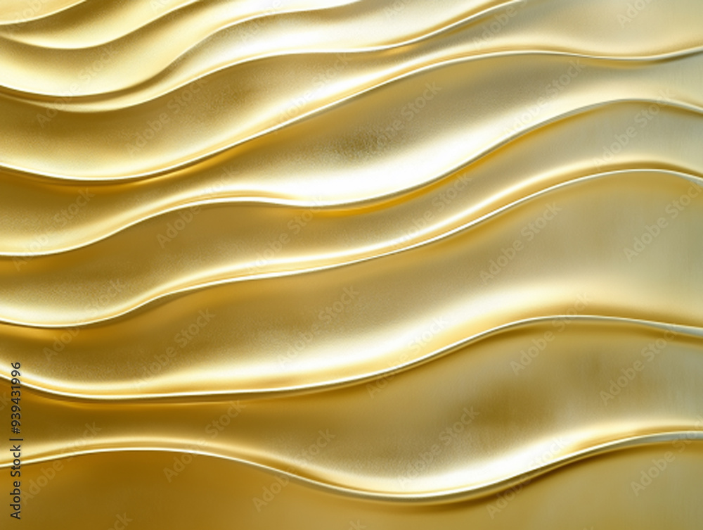 Obraz premium Textured picture on cream background diagonal golden wave.Tempate. Ai generated