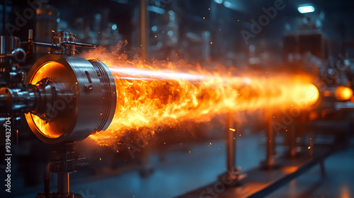 Cutting-Edge Military Research Lab Testing Hypersonic Weapon - Shockwaves and High-Energy Visuals