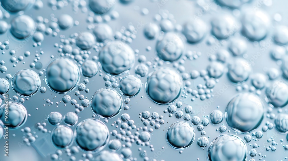 Intricate Gel Bubbles, A captivating close-up showcasing the delicate texture and formation of tiny bubbles suspended in a thick, translucent gel substance Intricate Gel Bubbles, A captivating close-up showcasing the delicate texture and formation of tiny bubbles suspended in a thick, translucent gel substance
