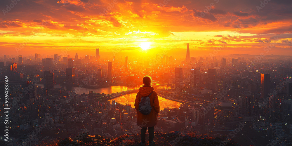 Fototapeta premium 東京風景