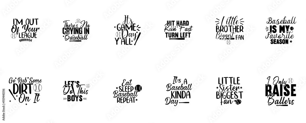 Elegant Baseball Calligraphy, Trendy Retro Style Illustration Bundle Vector Illustration for Advertisement, Logo, Greeting Card Elegant Baseball Calligraphy, Trendy Retro Style Illustration Bundle Vector Illustration for Advertisement, Logo, Greeting Card
