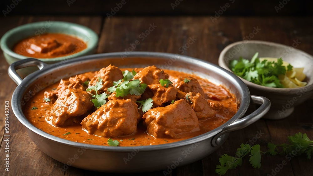 stock photography sizzling indian butter chicken prepared aesthetically with a background of wooden table stock photography sizzling indian butter chicken prepared aesthetically with a background of wooden table