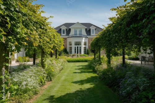 Wallpaper Mural old english country house Torontodigital.ca