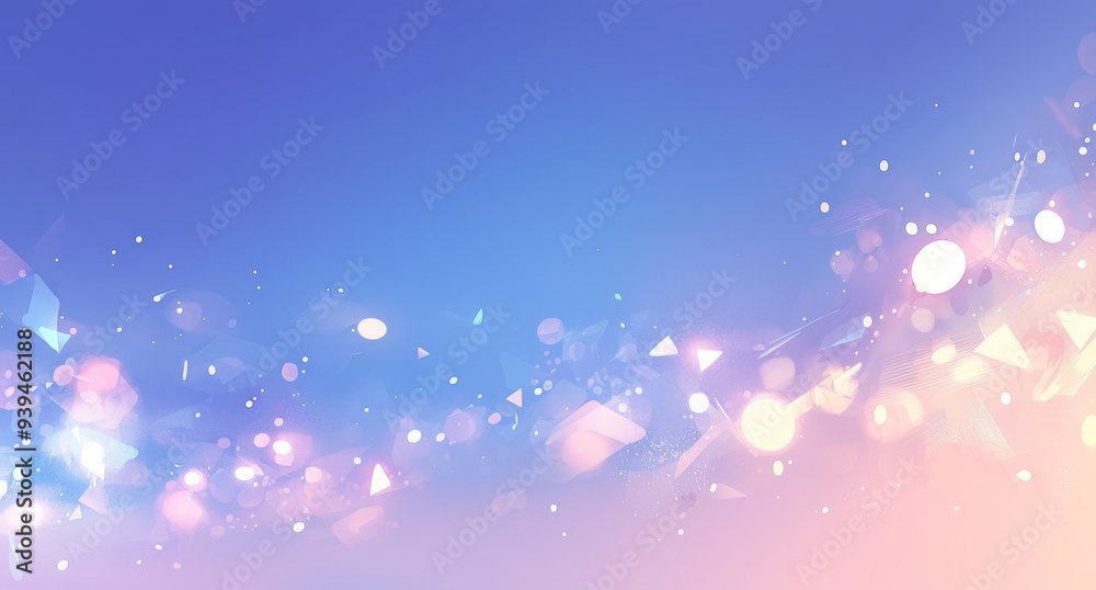 Abstract Blurred Blue and Purple Background with Bokeh Effect for Presentation Design Abstract Blurred Blue and Purple Background with Bokeh Effect for Presentation Design