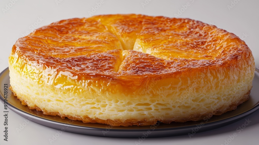 30. Knafeh, cheese pastry, 3D illustration 30. Knafeh, cheese pastry, 3D illustration