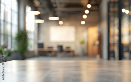 motion blur background of modern office interior design contemporary workspace for creative business defocus long exposure shake jerk