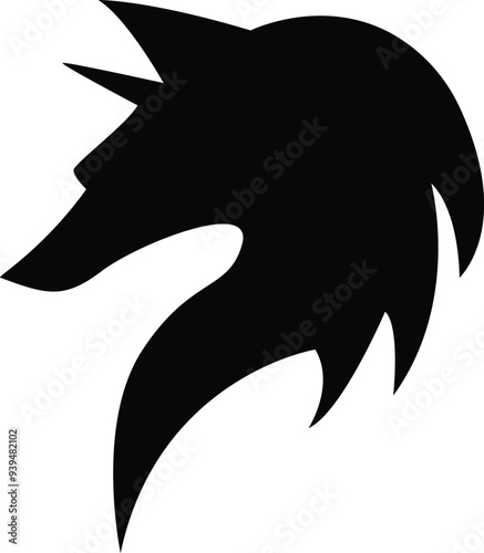 Wolf, fox, logo icon vector illustration