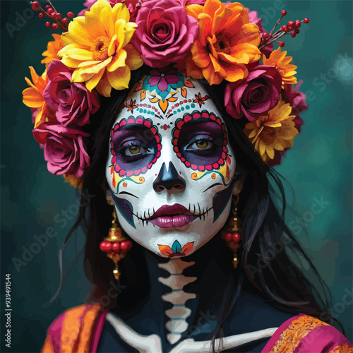 Day Of The Dead generative AI