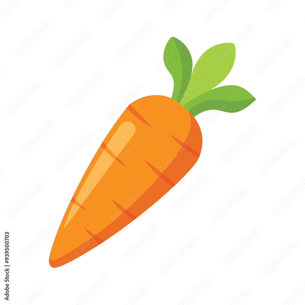 Carrot vector illustration on white background, Fresh vegetable isolated, Whole carrot vector illustration, Cartoon drawing of whole carrot isolated on white background. Food, nutrition, diet concept Carrot vector illustration on white background, Fresh vegetable isolated, Whole carrot vector illustration, Cartoon drawing of whole carrot isolated on white background. Food, nutrition, diet concept