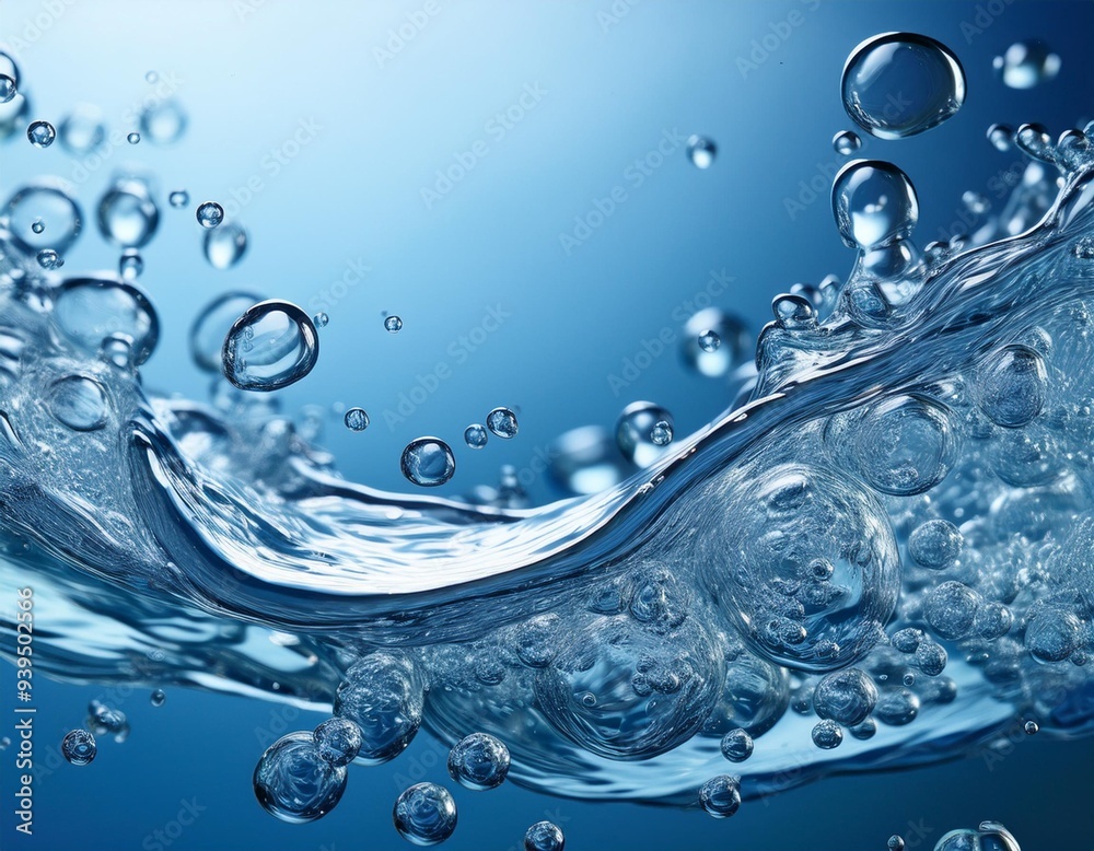 a Dynamic close-up of flowing water with bubbles of various sizes, reflecting blue tones, evoking a vibrant underwater scene. a Dynamic close-up of flowing water with bubbles of various sizes, reflecting blue tones, evoking a vibrant underwater scene.