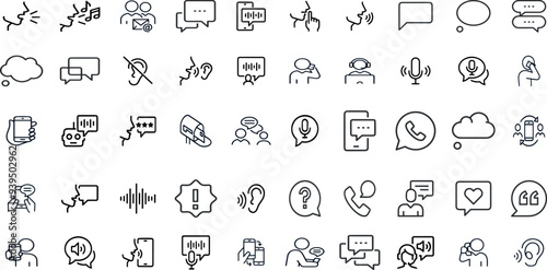 LANGUAGE  EDITABLE ICON SET 
