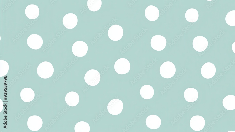 A patterned background featuring white polka dots on a light blue surface. A patterned background featuring white polka dots on a light blue surface.