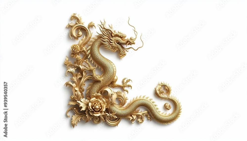 golden ornament frame and corner design. generative AI golden ornament frame and corner design. generative AI
