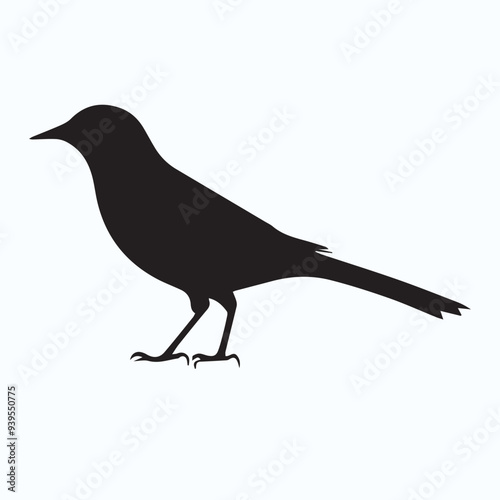 Bird Silhouette icon photo