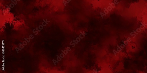 Abstract red and black smoke effect background.