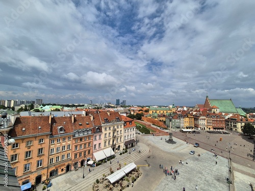 panorama of the town photo