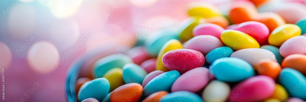 A close-up shot of a bowl filled with vibrant, sugared almonds. The candy represents celebration, joy, and the sweetness of life. The colors evoke feelings of happiness and excitement. The image is pe A close-up shot of a bowl filled with vibrant, sugared almonds. The candy represents celebration, joy, and the sweetness of life. The colors evoke feelings of happiness and excitement. The image is pe