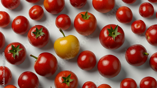 Wallpaper Mural Acerola Fruit Isolated on a Transparent or White Background Torontodigital.ca