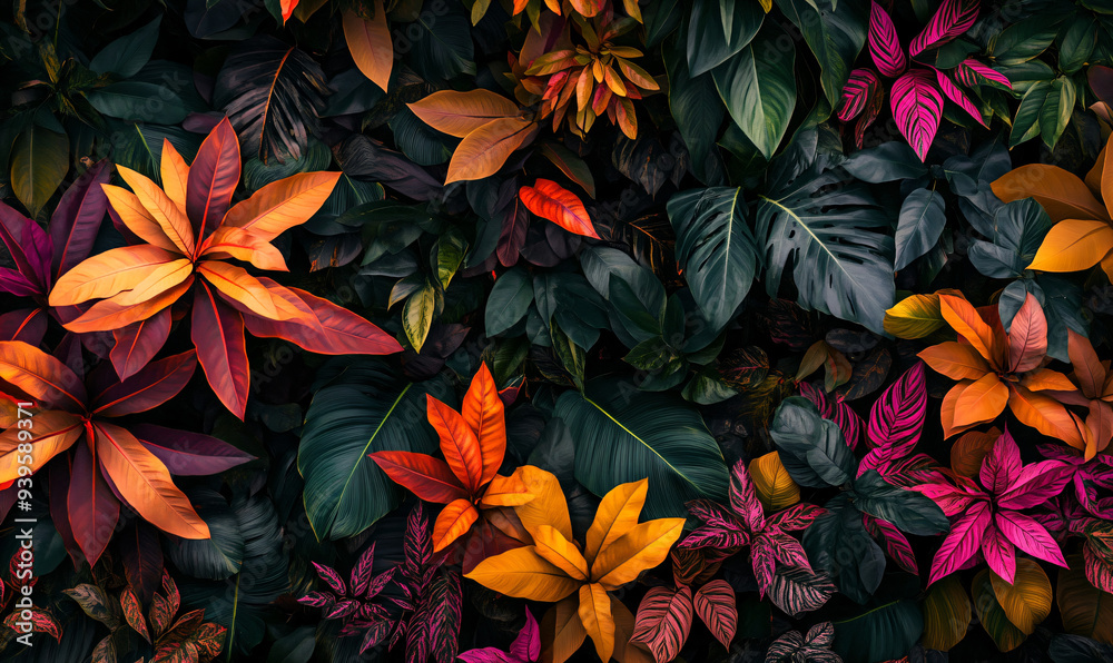 Tropical Leaf Texture. Tropical Leaf Texture.