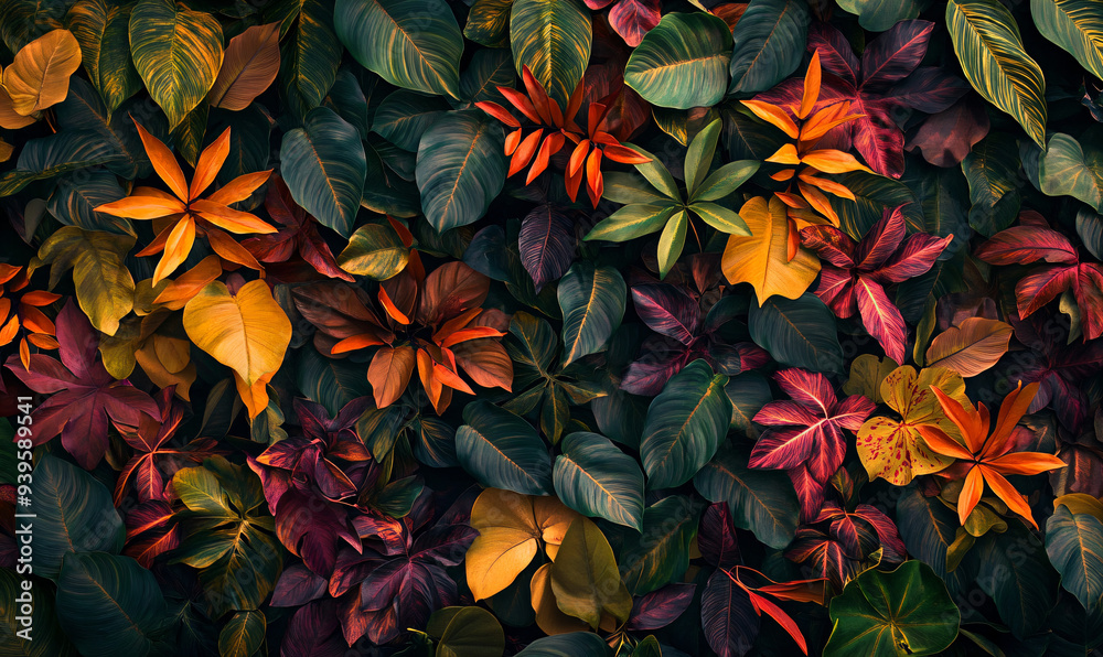 Tropical Leaf Pattern. Tropical Leaf Pattern.
