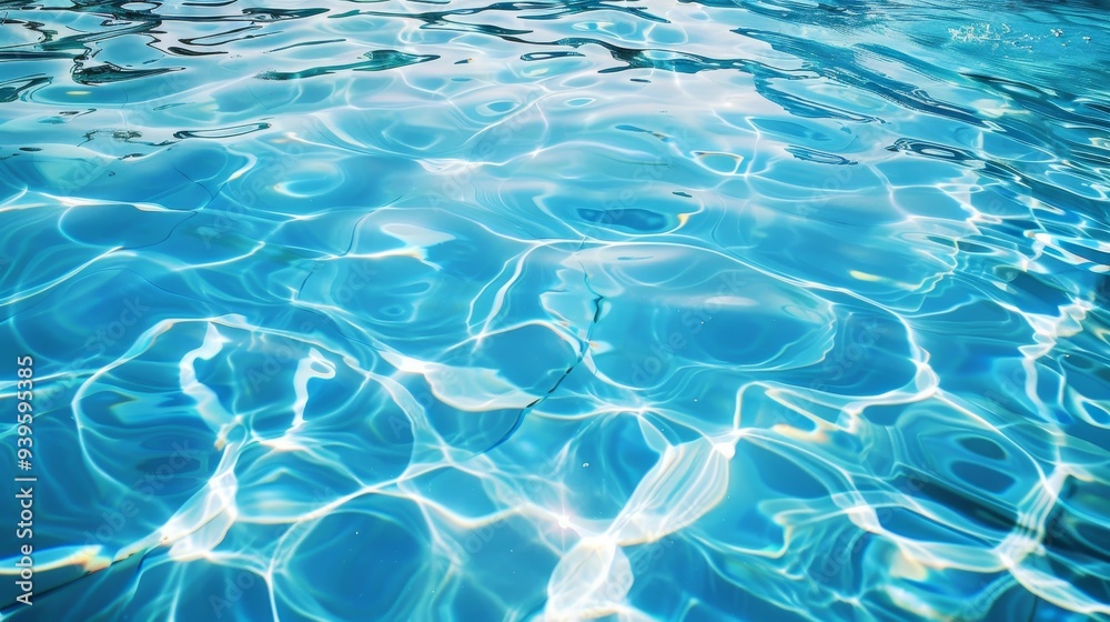 Water in swimming pool background horizontal composition Water in swimming pool background horizontal composition