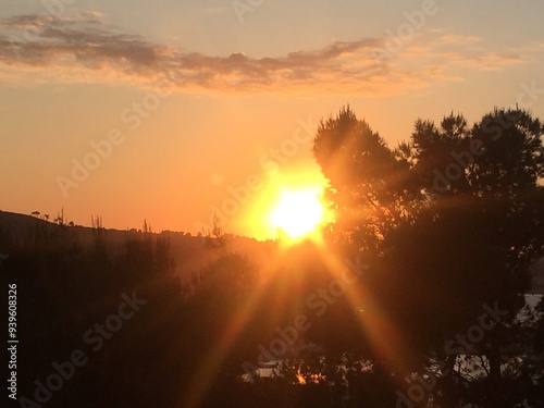 coucher de soleil