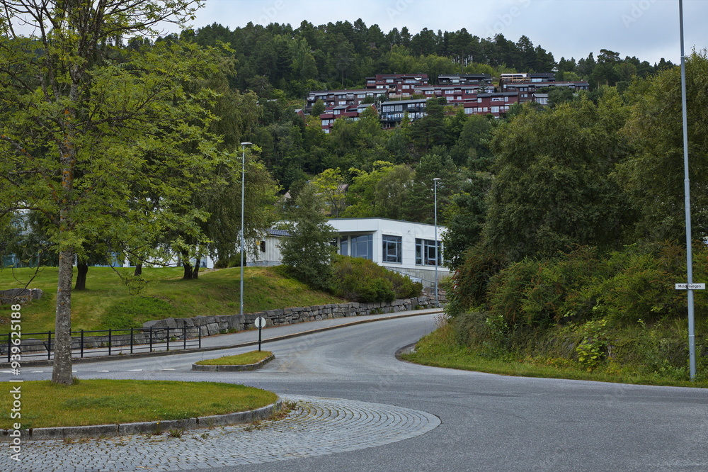 Urban settlement on Solberget in Molde, More og Romsdal county, Norway, Europe
Urban settlement on Solberget in Molde, More og Romsdal county, Norway, Europe