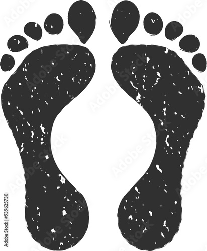 Footprint Vector Illustration