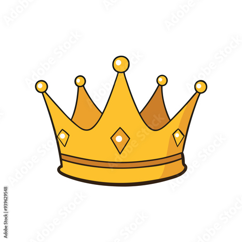 Crown vector