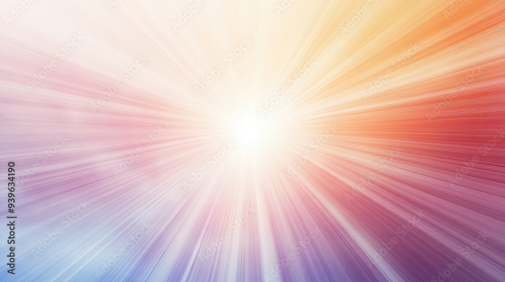 A smooth radial light background with soft, diffused rays in pastel tones, emanating from a bright center. A smooth radial light background with soft, diffused rays in pastel tones, emanating from a bright center.