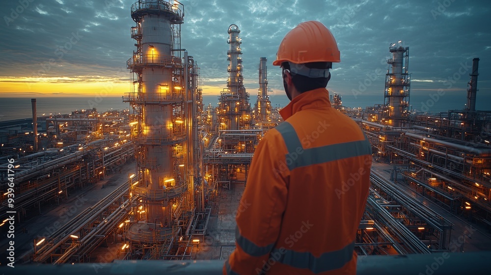 Experienced process plant operator managing machinery and ensuring smooth operations in an industrial facility
Experienced process plant operator managing machinery and ensuring smooth operations in an industrial facility