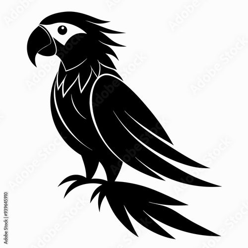 vector illustration of an eagle